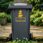 Farmyard Stack Wheelie Bin Address Stickers