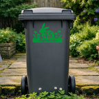 Rabbit Wheelie Bin Address Stickers