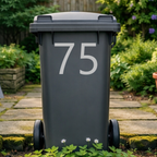 Formal Wheelie Bin Number Stickers